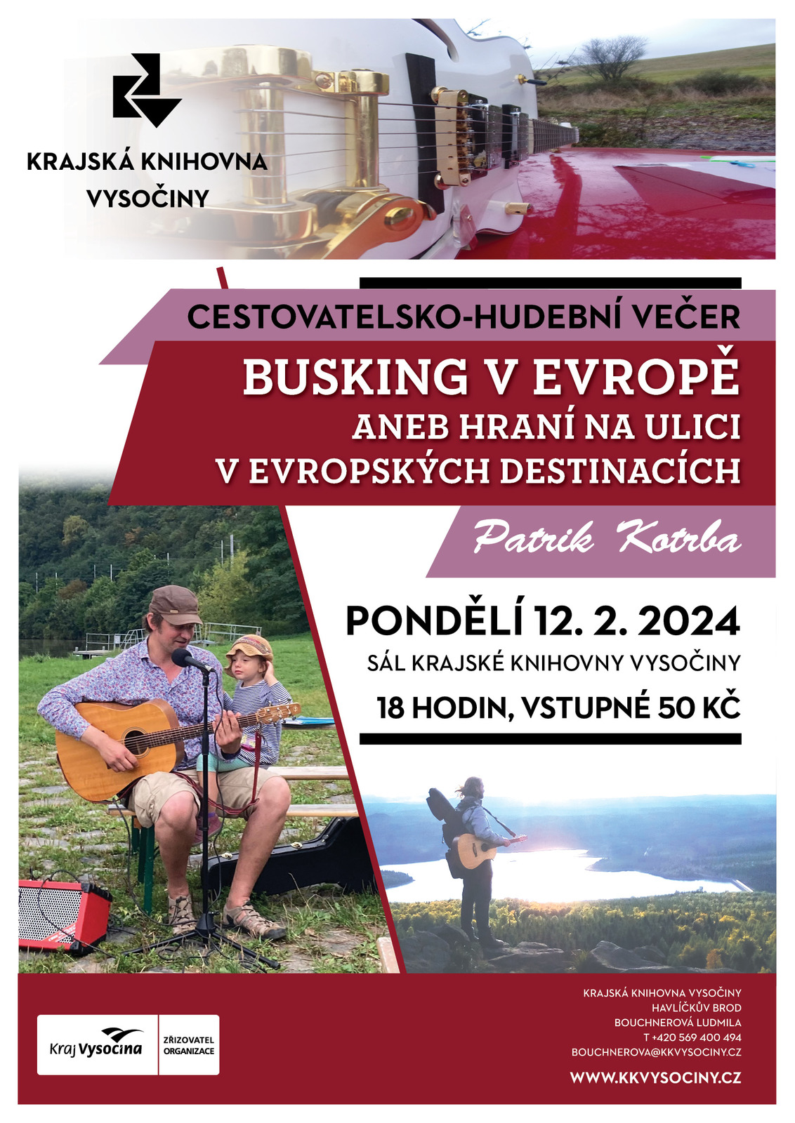 Patrik Kotrba: Busking v Evropě aneb Hraní na ulici v evropských destinacích